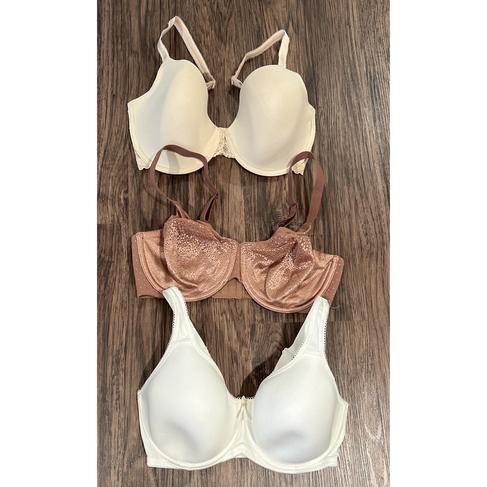 WACOAL AWARENESS 853192/855303/85340 UNDERWIRE BRA SIZE 34DD Lot of 3 Bra